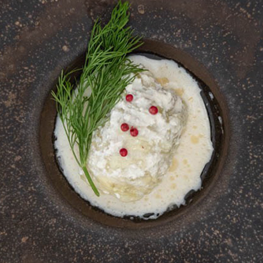 白いロールキャベツ