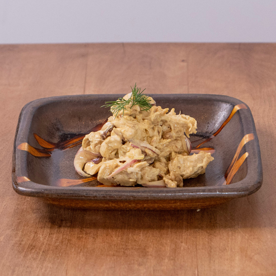 チキンカレーサラダ